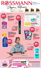 Rossmann akciós újság Oldal 1