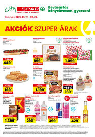 Spar akciós újság hét 25 Oldal 1