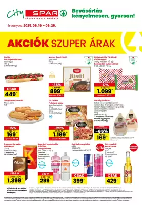 Spar akciós újság (érvényes eddig: 25-06)