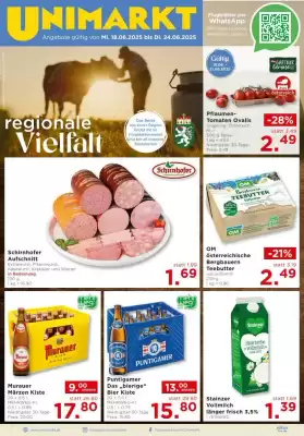 Unimarkt Flugblatt (gültig bis 24-06)