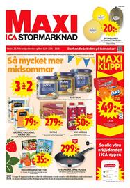 ICA Maxi reklamblad vecka 25 Sida 1