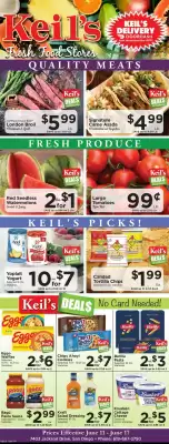 Keil's Fresh Food Stores Weekly Ad (valid until 17-06)