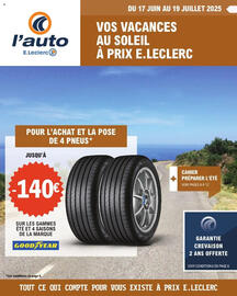 Catalogue E.Leclerc L'Auto page 1