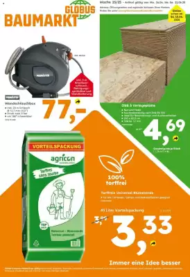 Globus Baumarkt Prospekt (gültig bis 21-06)