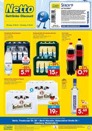 Netto Getränke Discount Prospekt woche 25 Seite 1