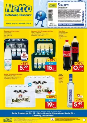 Netto Getränke Discount Prospekt (gültig bis 21-06)