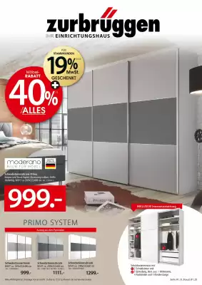 Zurbrüggen Prospekt (gültig bis 31-08)