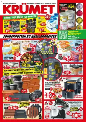 Krümet Sonderposten Prospekt (gültig bis 28-06)