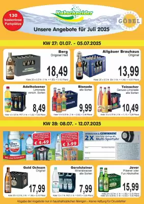 Getränke Göbel Prospekt (gültig bis 19-07)