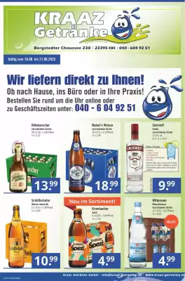 KraazGetränke Prospekt (gültig bis 21-06)