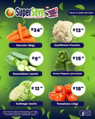 Super Save catalogue (valid until 15-06)