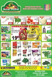 Sabzi Mandi Supermarket flyer week 24 Page 1