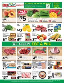Met Foodmarkets Weekly Ad week 24 Page 1