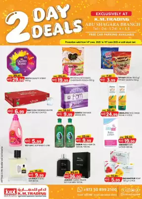 KM Trading catalogue (valid until 15-06)