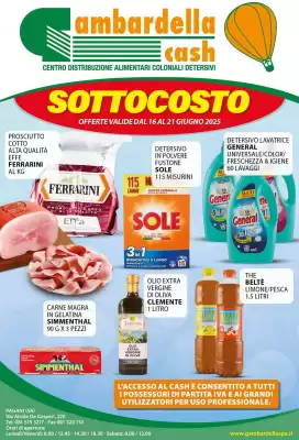Volantino Gambardella Cash (valido fino al 21-06)