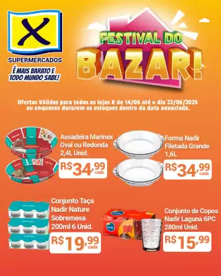 Catálogo X Supermercados (válido até 22-06)