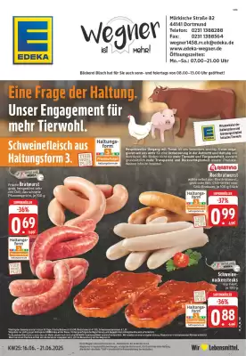 Edeka Wegner Prospekt (gültig bis 21-06)