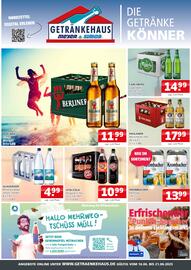 Getränkehaus Prospekt woche 25 Seite 1