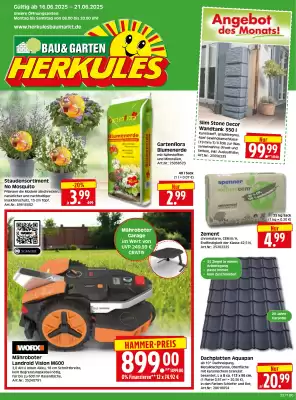 Herkules Baumarkt Prospekt (gültig bis 21-06)
