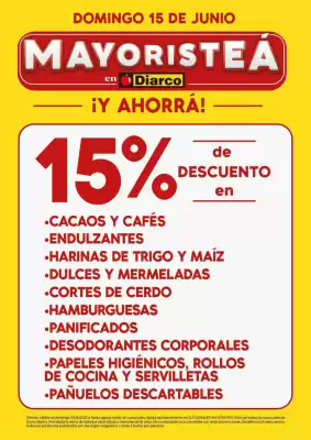 Catálogo Diarco (válido hasta 15-06)