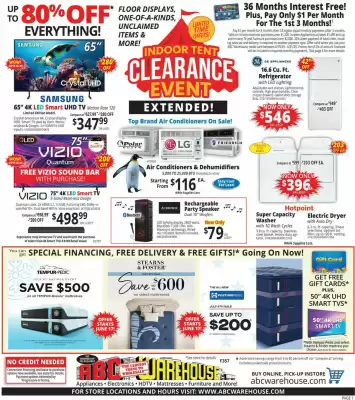 ABC Warehouse Weekly Ad (valid until 21-06)