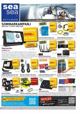 SeaSea reklamblad (giltig till och med 30-06)