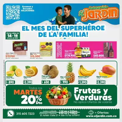 Catálogo Autoservicio El Jardín (válido hasta 18-06)
