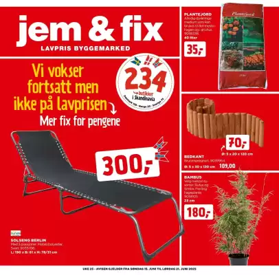 jem & fix Kundeavis (gyldig til 21-06)
