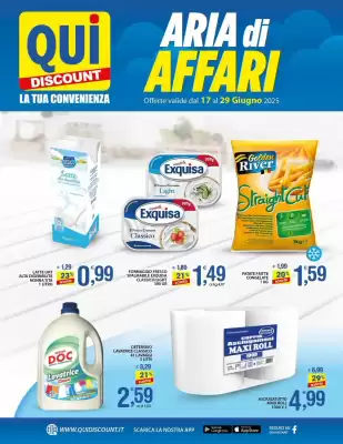 Volantino Qui Discount (valido fino al 29-06)