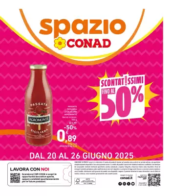 Volantino Spazio Conad (valido fino al 26-06)