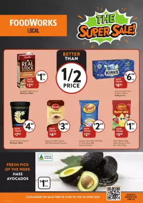 Foodworks catalogue