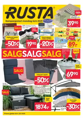 Rusta Kundeavis (gyldig til 21-06)