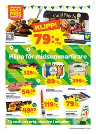 Stora Coop reklamblad vecka 25 Sida 4
