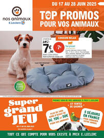 Catalogue E.Leclerc Nos Animaux page 1