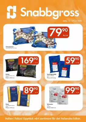 Snabbgross reklamblad