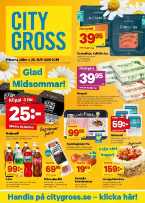 City Gross reklamblad