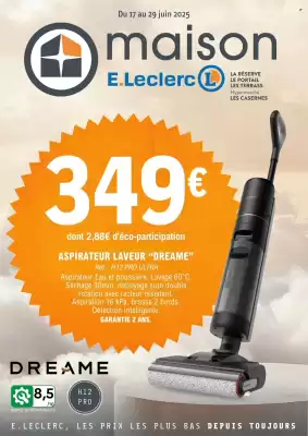 Catalogue E.Leclerc Maison & Loisirs (valable jusqu'au 29-06)