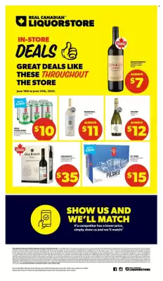 Real Canadian Liquorstore flyer (valid until 25-06)