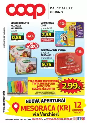 Volantino Coop (valido fino al 22-06)