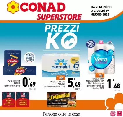 Volantino Conad Superstore (valido fino al 19-06)