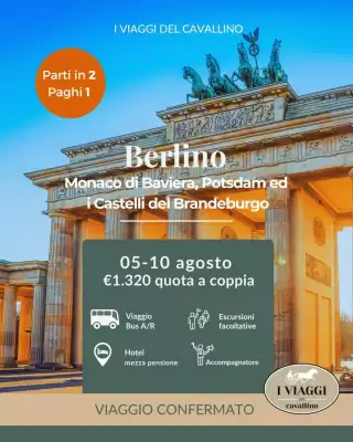 Volantino I Viaggi del Cavallino (valido fino al 10-08)