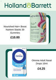 Holland & Barrett leaflet Page 3