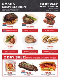 Fareway Weekly Ad week 25 Page 1