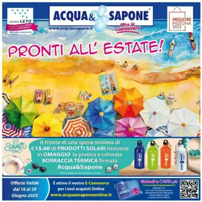 Volantino Acqua & Sapone (valido fino al 29-06)