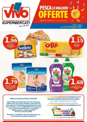 Volantino Vivo Supermercati (valido fino al 29-06)