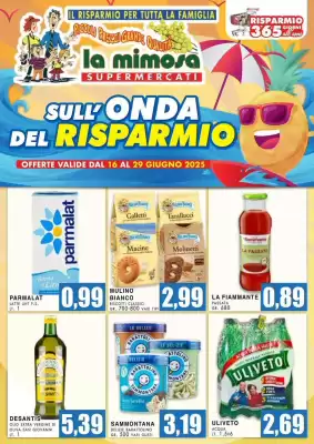 Volantino La Mimosa Supermercati (valido fino al 29-06)