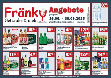 Fränky Getränke Prospekt Seite 1