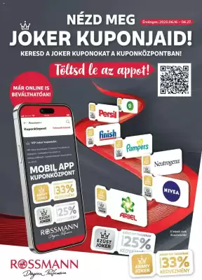 Rossmann akciós újság (érvényes eddig: 27-06)