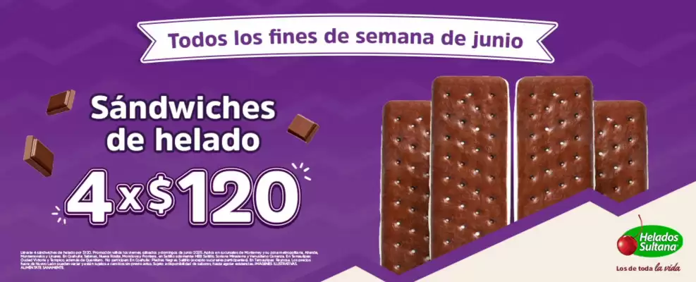 Catálogo Helados Sultana (válido hasta 30-06)