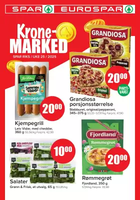 Eurospar Kundeavis (gyldig til 22-06)